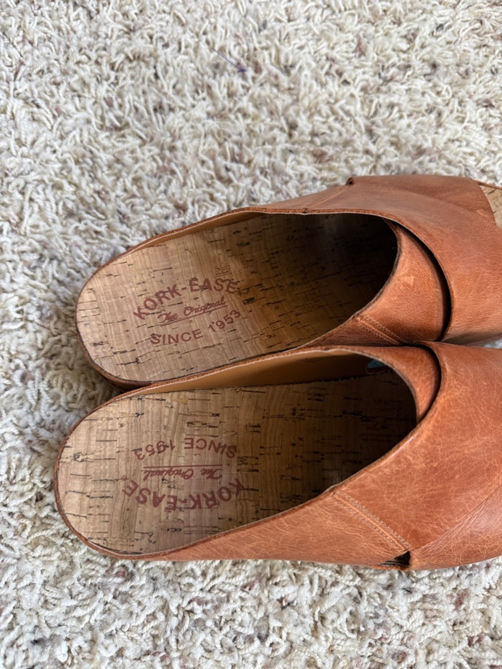 Kork-Ease Kork Ease Leather Tutsi Criss Cross Sandals 9 - Picture 3 of 5